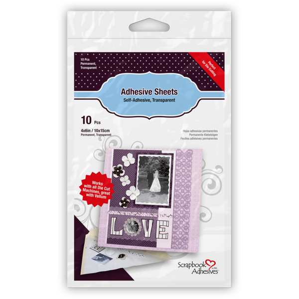 Adhesive Sheets 4x6 inch Scrapbook Adhesives by 3L